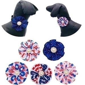 5 for $25! Sparkle / Sequin / Pearl Dog/Cat Collar Embellishment, Bow, Flower